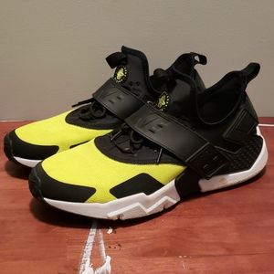 Nike Air Huarache Drift Sz 10 Yellow/Black